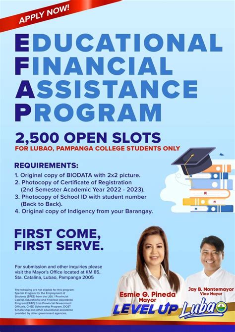 financial assistance tagalog|Scholarship and Student Assistance Programs .